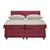 Boxspring Krevet Dixon 140/200 cm , boja crnog vina
