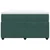 Vidaxl Box spring postelja z vzmetnico temno zelena 120x200 cm žamet