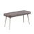 HANAH HOME Trpezarijski set Costa White Grey