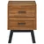 Noćni ormarić Prirodna 40 x 35 x 55 cm Čvrsto teak drvo