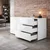 GENERIK Komoda Sam Remo – Corpus: White UV HG. Fronts: White UV HG (full lacquered), (5000486165)