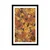 Plakat s paspartujem abstrakcija navdihnjena po G. Klimtu - 30x45 no frame