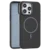 Leather Grip MagSafe maska za iPhone 15 Pro - Crna