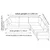 Kristal 2+Corner+2 - Anthracite Anthracite Corner Sofa-Bed
