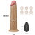 LoveToy Dual Layered Platinum Silicone Rotator 8.0 Flesh