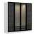 Hanah home Ormar Kale 180x190x52cm Belo-Crni