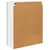 Vidaxl Viseča omarica Dimljeni oreh 80 x 31 x 100 cm Konstruiran les