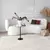 Hanah Home Klub sto Social 40x50x40cm Crni
