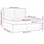 Vidaxl Box spring postelja z vzmetnico LED temno siva 160x200 cm žamet