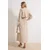 Trendyol Modest Ženska haljina Tctss26Eb00023, Bež
