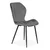 ModernHome Trpezarijske stolice set 4 komada, Tamnosive
