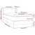 Vidaxl Box spring postelja z vzmetnico taupe 90x200 cm blago