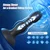 SuperLove Thrusting Vibrating Anal Plug with Suction Cup & Remote Black