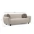 Atelier del Sofa Trosed Eddy 83x86x223cm Krem