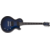 Schecter Solo-II Supreme See Thru Blue Burst SKU #2590