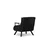Atelier del Sofa Fotelja Sando 175x60?cm Tamnosiva