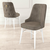 HANAH HOME Set 6 stolica Pare Cappuccino White