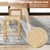 Costway Set 2 jedilnih stolov naravne barve