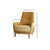 ATELIER DEL SOFA Fotelja Aztek Yellow