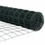 Vidaxl Evropska ograja Zelena 0,6 x 25 m PVC prevlečen železo