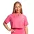 GymBeam Women‘s Limitless Cropped T-Shirt Dragonfruit