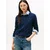 TOMMY HILFIGER Pulover temno modra