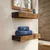Hanah Home Set zidnih polica Raf272, 2 komada, Braon