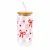 Be cute staklena čaša sa mašnicama 500ml