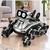 Robot pes LEAN TOYS RC, srebrn, 8 koles, triki