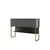 Hanah Home Komoda Luxe 120x80x30cm Zlatno-Antracit