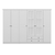 HANAH HOME Garderober Kale 4019