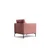 Atelier del Sofa Fotelja Sino 87x90x81cm Roze