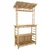 Vanjski bar stol Prirodna 110 x 50 x 209 cm Bambus