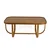 Hanah Home klub sto Tual 110, 110 cm, orah