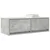 TV ormarići 2 kom boja betona 80x31x25,5 cm konstruirano drvo