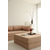 Atelier del Sofa Ugaona garnitura na razvlačenje Nook, 100x100x34 cm, Kajsija