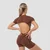 GymBeam Women‘s Cosmo Jumpsuit Brown L