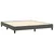 Vidaxl Box spring postelja z vzmetnico temno siva 160x200 cm žamet
