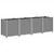 Vrtna sadilica svijetlosiva 160 x 40 x 53 cm od PP-a