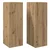 2-dijelni TV ormarić Artisan hrast 30,5x30x90 cm izrađeno drvo