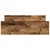 Vidaxl Posteljni okvir brez vzmetnice star les 120x200 cm