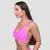 GymBeam Women‘s Sports Bikini Top Pink