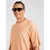 JACK & JONES Majica JPRBLUANTHONY  svetlo oranžna / bela