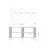 HANAH HOME Komoda Elisa KB150 Bohem Sapphire Oak White