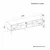 Hanah Home TV Komoda Brendon, 160x48,2x39,6 cm, Antracit