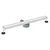Tuš kanal 2-u-1 sa 360° sifonom Srebrno 80 cm
