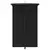 Stalak za biljke 2 pcs Crna O40 x 60 cm Konstruirano drvo
