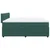 Vidaxl Box spring postelja z vzmetnico temno zelena 180x200 cm žamet