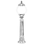 Opviq Spoljna lampa BSU-68194-BSY-BOP, 90 cm, Podna, IP65, E27, 60W, Crna