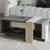 HANAH HOME Sto za dnevnu sobu Meleni Travertine Anthracite